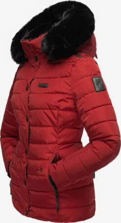 Navahoo Winterjassen Winterjas Milianaa Dames Rood -Kledingwinkel 7aa093d8128ce11a54249e9f49338ace