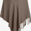 Object Ponchos & Kimonos Cape Marilyn Dames Bruin -Kledingwinkel 7b17eee68ef14efdf0ca99d3fe939f8d