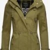 Marikoo Parkas Tussenparka Nyokoo Dames Olijfgroen -Kledingwinkel 7dd2b294ab9f7db1242eb9fa3a340e18