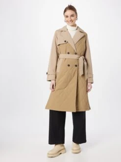 Vero Moda Trenchcoats Tussenmantel SUTTON Dames Bruin / Sepia -Kledingwinkel 7f3ff547e866d7cf04785ca91ce4e6bb