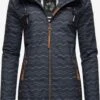 Ragwear Outdoor Jassen Functionele Jas Zuzka Dames Nachtblauw -Kledingwinkel 801136ac31a4166f240ada0afe354eb8