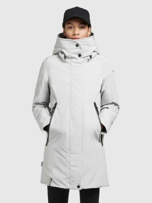 Khujo Winterjassen Winterjas Viona 3 Dames Lichtgrijs -Kledingwinkel 8537be0b512581598ab1807f1087efac scaled