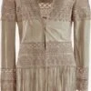 Maze Leren Jassen Tussenjas Brasilia Dames Beige -Kledingwinkel 8637a1214c469de0d882422e2aa95369