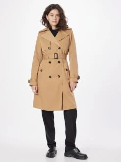 Trenchcoats Tussenmantel Conry Dames Donkerbeige -Kledingwinkel 89eec52ac3dd74357a72c8aebcd06d64