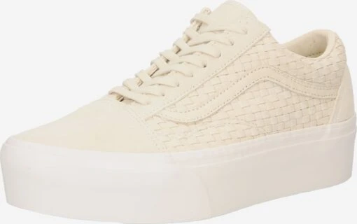 Vans Skate Sneakers Sneakers Laag Old Skool Dames Ivoor -Kledingwinkel 8a378e951b420c20a9e67e292bd58fa9