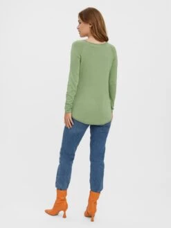 Vero Moda Basic Truien Trui Nellie Dames Pastelgroen -Kledingwinkel 8b18e0e0ed32551898957f7da17f620c