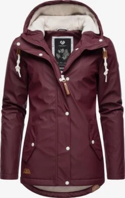 Ragwear Regenjassen Winterjas Marge Dames Roestrood / Wijnrood -Kledingwinkel 8c2b18c5284f862c5f3cc0287a9a20c0