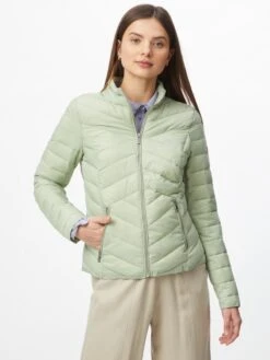 Tussenjassen Tussenjas Florentina Dames Mintgroen -Kledingwinkel 8c464576226355f816eb8e2685ad68f5