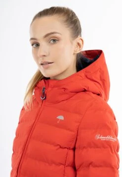 Schmuddelwedda Winterjassen Winterjas Dames Rood -Kledingwinkel 8caa3d457558f5c26b92c264d6c193f2