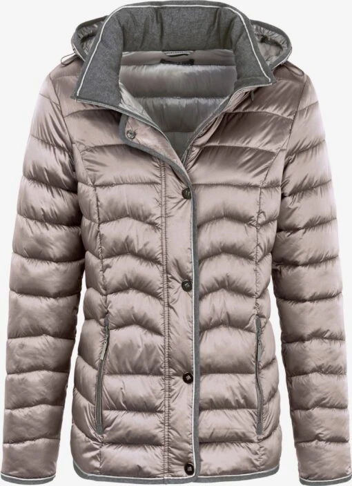 Tussenjassen Tussenjas Wärmende Steppjacke Dames Beige -Kledingwinkel 8e6e584cb4fb0870c644e71b7e13311b scaled