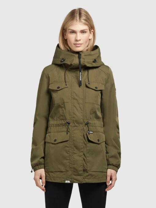 Khujo Parkas Tussenparka ELST Dames Olijfgroen -Kledingwinkel 8f3ad8132ee8f0381a6d5dae7cf5a81a scaled