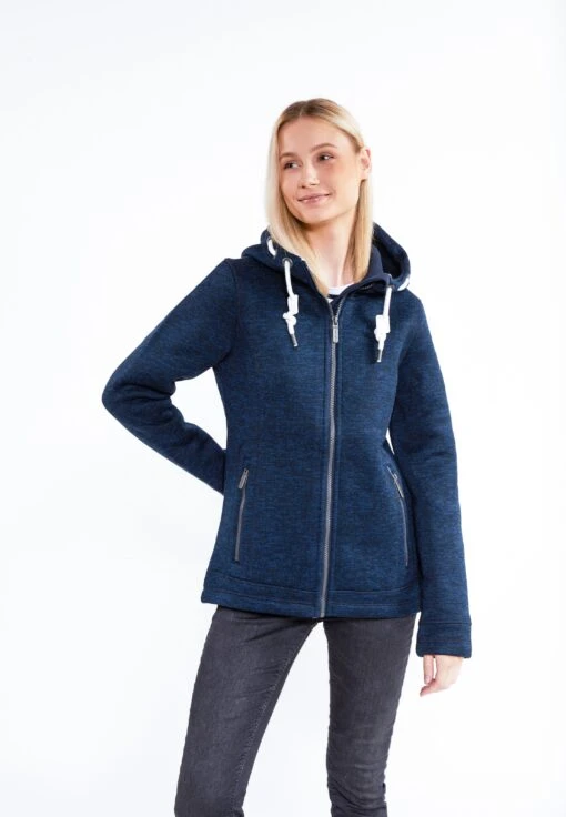 ICEBOUND Outdoor Jassen Fleece Jas Dames Navy / Donkerblauw -Kledingwinkel 91997a647868ee8d8b6d82cb46d055e9 scaled