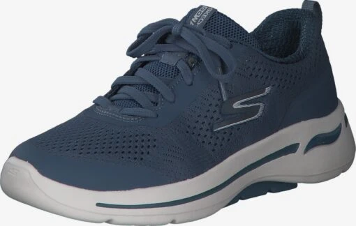 Skechers Running Sneakers Sneakers Laag Dames Blauw -Kledingwinkel 928c85ba5b428f49a3ca278bd0ccb8a2