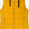 Sheego Bodywarmers Bodywarmer Dames Mosterd -Kledingwinkel 931630582135869d57d7d39543fe7b0c