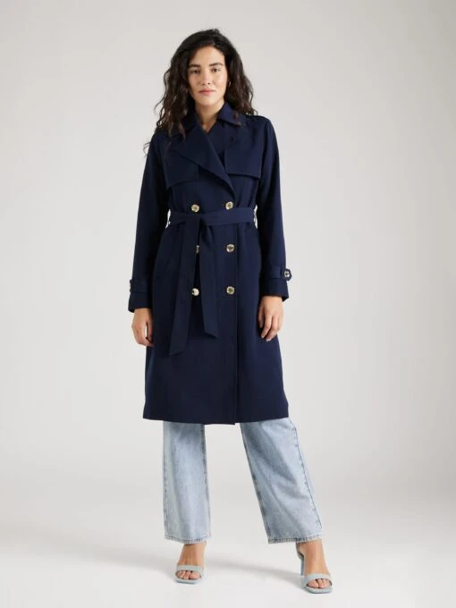 MICHAEL Michael Kors Trenchcoats Tussenmantel Dames Donkerblauw -Kledingwinkel 9353fdc198c2df441c6f994f365f8891 scaled