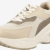 Call It Spring Running Sneakers Sneakers Laag Dames Taupe / Donkerbeige / Wit -Kledingwinkel 9407d00117f3be9702f2c848acc4e78f