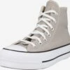 Converse Hoge Sneakers Sneakers Hoog Lift Dames Stone Grey -Kledingwinkel 9612e8af6279dbe6f0cf518a7091fc82