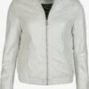 Maze Leren Jassen Tussenjas Dames Zilver -Kledingwinkel 96bd5bebe690268a90d4be5c938bca77