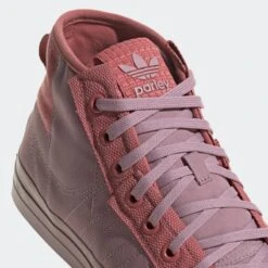 Adidas Originals Hoge Sneakers Sneakers Hoog NIZZA HI PARLEY Dames Mauve -Kledingwinkel 9723ec651f452545367f751f982cd133