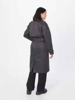 Trendyol Trenchcoats Tussenmantel Dames Antraciet -Kledingwinkel 987cfd5a3415b27796c5ddba237ad751