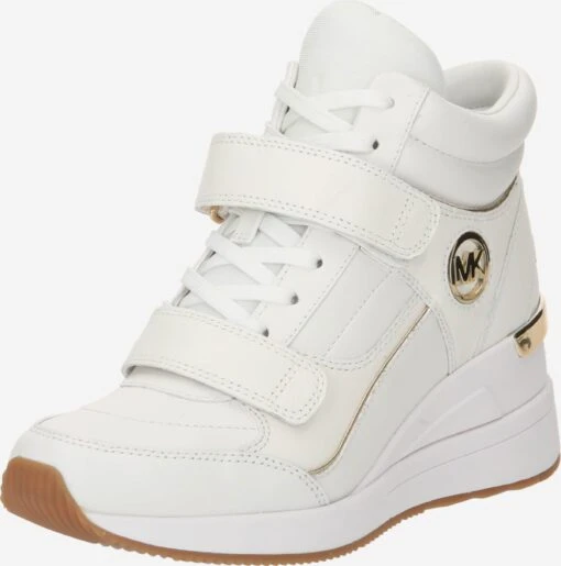 MICHAEL Michael Kors Hoge Sneakers Sneakers Hoog GENTRY Dames Wit -Kledingwinkel 9893249a54dd420d09671ba1dec4021f