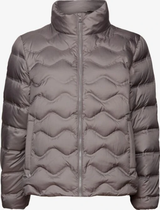 ESPRIT Tussenjassen Tussenjas Dames Stone Grey -Kledingwinkel 99260920b0610389e13e6949e0a4d618 scaled