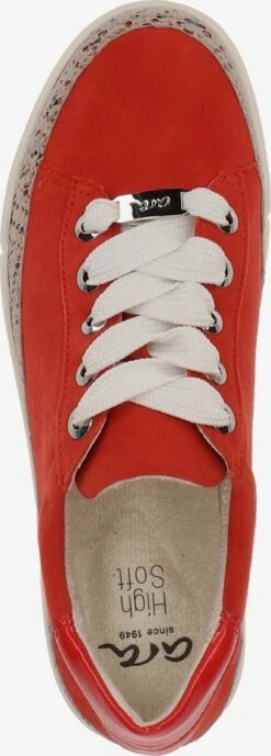 Ara Casual Sneakers Sneakers Laag Dames Rood -Kledingwinkel 994481eb845f1de893b0b36143b71a73