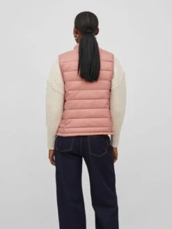 Vila Bodywarmers Bodywarmer Dames Pink -Kledingwinkel 9a6912ba80b57b66e17a7a06ad25147d