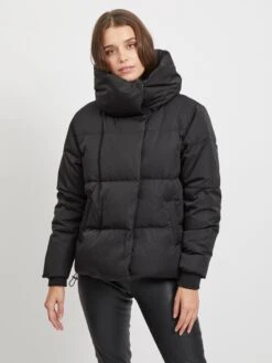 Object Winterjassen Winterjas Louise Dames Zwart -Kledingwinkel 9d1afd45650ef5506787cef3dac1162e