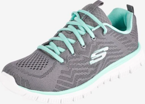 Skechers Running Sneakers Sneakers Laag Graceful Get Connected Dames Donkergrijs -Kledingwinkel 9d4bc0b6ff8da90e19d6f279c362c70c