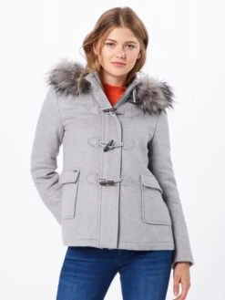 Pepe Jeans Winterjassen Winterjas GEZA Dames Grijs -Kledingwinkel a1799dee48f58ad51c014aa497a359a2