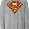 Logoshirt Hoodies Trui Superman - Logo Dames Grijs Gemêleerd -Kledingwinkel a29f4f35506d40274eabbae28a8525fc