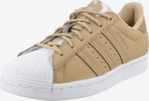 Adidas Originals Casual Sneakers Sneakers Laag SUPERSTAR Dames Sand -Kledingwinkel a2a39d98f3ec14b2747729816cf7bc9b