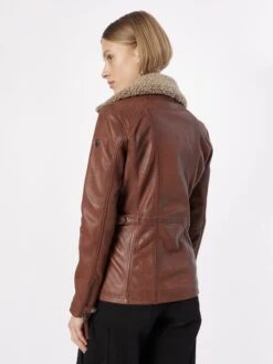 GIPSY Leren Jassen Tussenjas Skara Dames Bruin -Kledingwinkel a314598c809c2a8b56a71937023ecda5