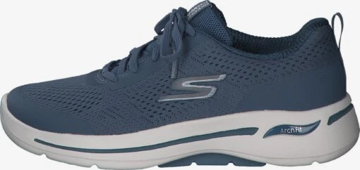 Skechers Running Sneakers Sneakers Laag Dames Blauw -Kledingwinkel a3fd943d1d950ac4a4b5d2a86979afb9