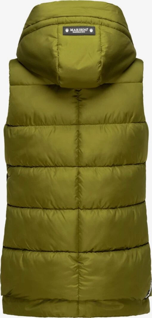 Marikoo Bodywarmers Bodywarmer Zarinaa Dames Olijfgroen -Kledingwinkel a425116edd0ce1a7bb8e100857f79779 scaled