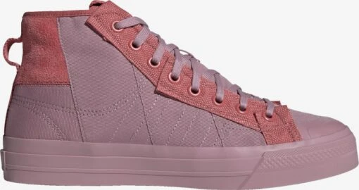 Adidas Originals Hoge Sneakers Sneakers Hoog NIZZA HI PARLEY Dames Mauve -Kledingwinkel a54fdc23011f2e9ded3713e896db2350