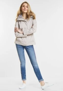 STREET ONE Tussenjassen Tussenjas Dames Beige -Kledingwinkel a656c274cbb66b581f8ac7853de08995