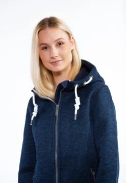 ICEBOUND Outdoor Jassen Fleece Jas Dames Navy / Donkerblauw -Kledingwinkel a8e3e3db88b04e2702e18921a42b3e83