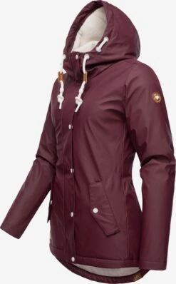 Ragwear Regenjassen Winterjas Marge Dames Roestrood / Wijnrood -Kledingwinkel a8e448afaa5ea57125f2c834d0015eca