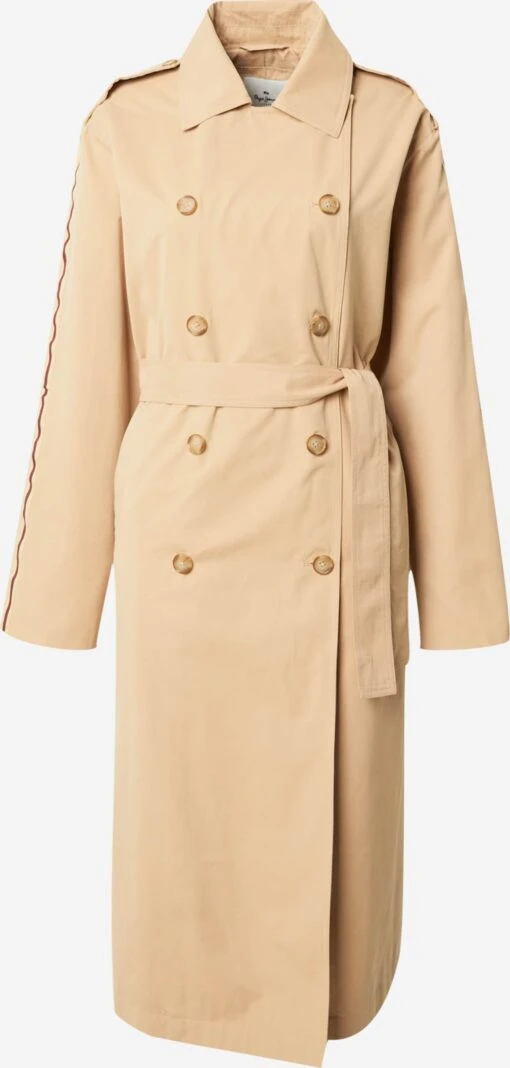 Pepe Jeans Trenchcoats Tussenmantel MARLA Dames Sand -Kledingwinkel a93c21154af520d47f7f217171c044f0 scaled