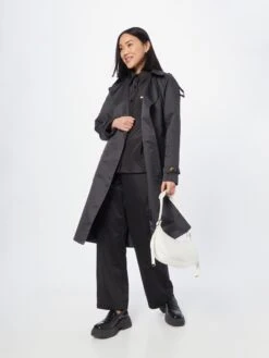 Trendyol Trenchcoats Tussenmantel Dames Antraciet -Kledingwinkel abd57ab3bcd88565fbb900cd5b80d8ea