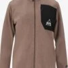 SOS Outdoor Jassen Fleece Jas Garmisch Dames Bruin -Kledingwinkel abe569877b89cb35653ff8b9f96f1e18