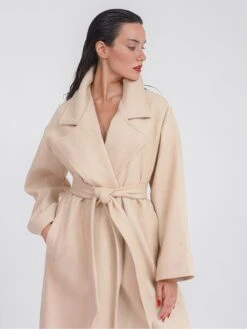 Trenchcoats Tussenmantel Carmen Dames Beige -Kledingwinkel ad0079e5adc49e0838b60e6ceee84311