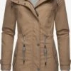 Regenjassen Functionele Jas L60042 Dames Beige -Kledingwinkel ad17413bfc4075a8d1fbecf5face4bf7