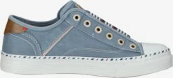 Mustang Casual Sneakers Sneakers Laag Dames Blauw -Kledingwinkel ad5fca1bdc3ab9c704a90df67b331e6c