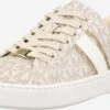 MICHAEL Michael Kors Skate Sneakers Sneakers Laag Dames Lichtbeige / Donkerbeige -Kledingwinkel ad6c6f8a7a90a3291d420cb6df7e923b