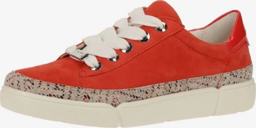 Ara Casual Sneakers Sneakers Laag Dames Rood -Kledingwinkel b27969b96015eb7e8d8a43d3f6e9975e