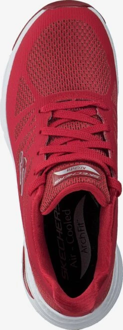 Skechers Casual Sneakers Sneakers Laag Dames Rood -Kledingwinkel b2c54808ded47077fbb35f307772c01f