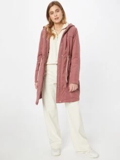 About You Parkas Tussenparka Charlize Dames Roze / Rood -Kledingwinkel b3b3ba9cf004321efdbc48243c693245